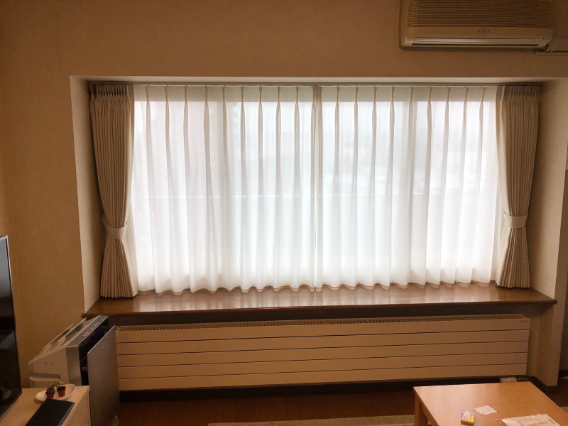 U様 カーテン施工後