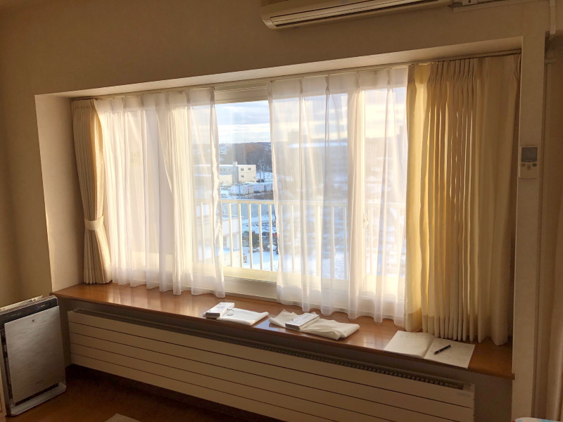 U様 カーテン施工前